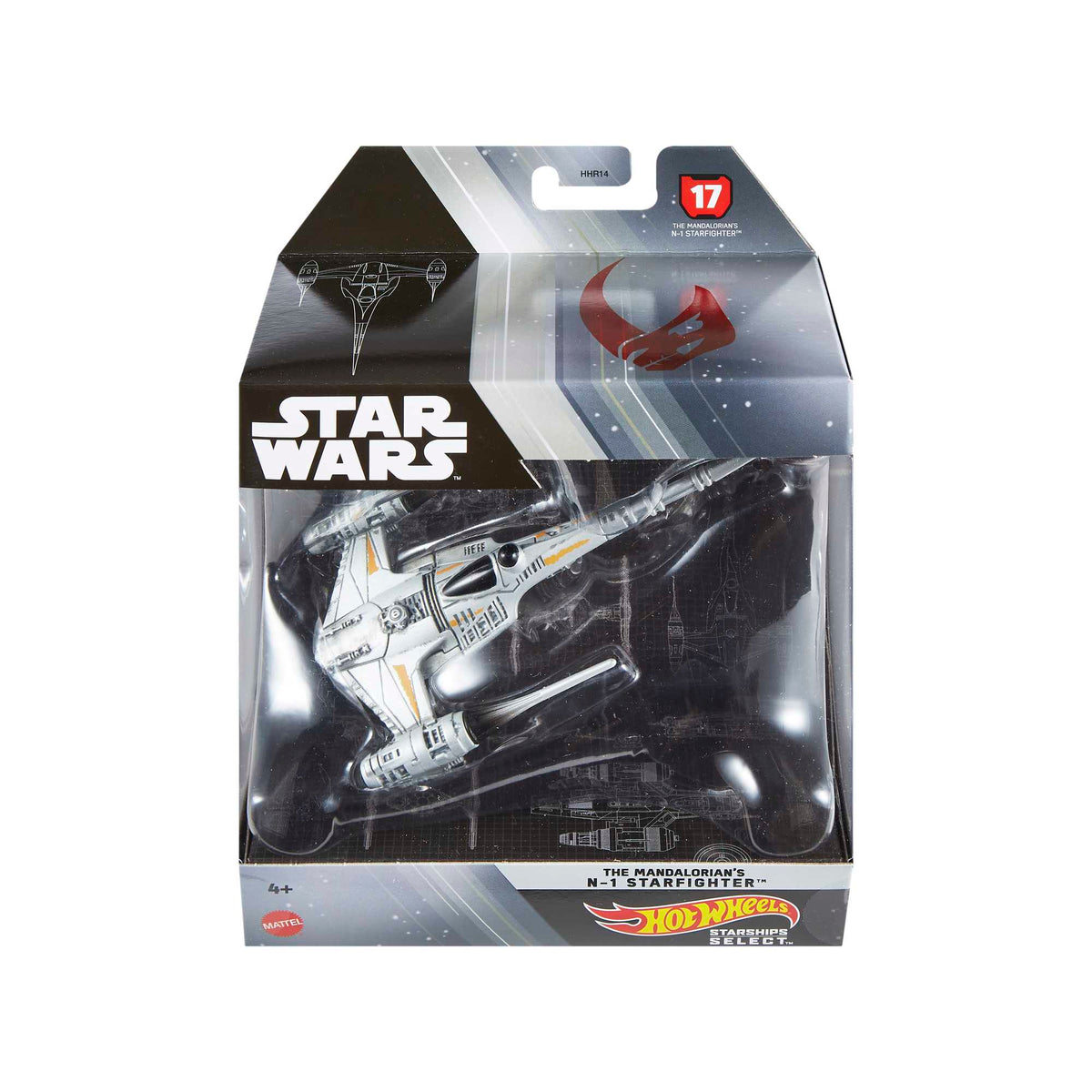 Hot Wheels Collector Veículo de Brinquedo Star Wars Estelar do Mandaloriano