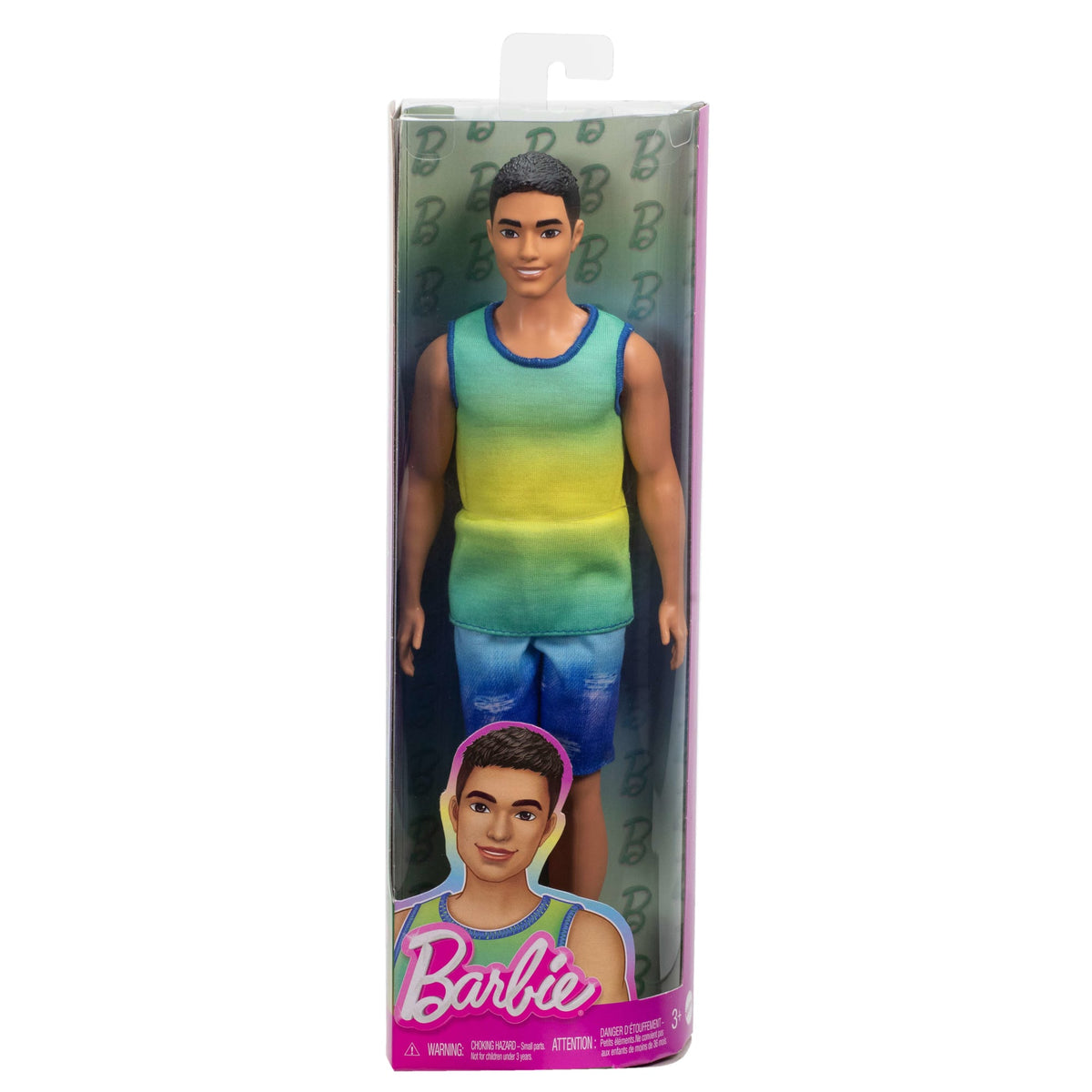 Barbie Fashionista Boneco Ken Regata e Shorts