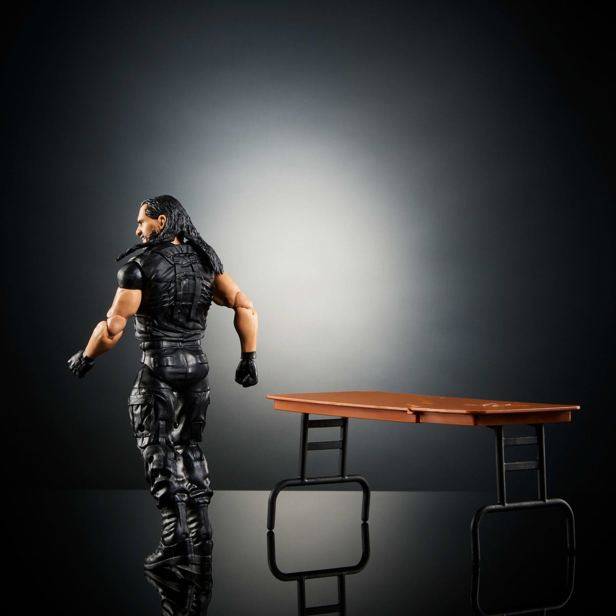 WWE Figura de Acción Elite Seth Rollins negro