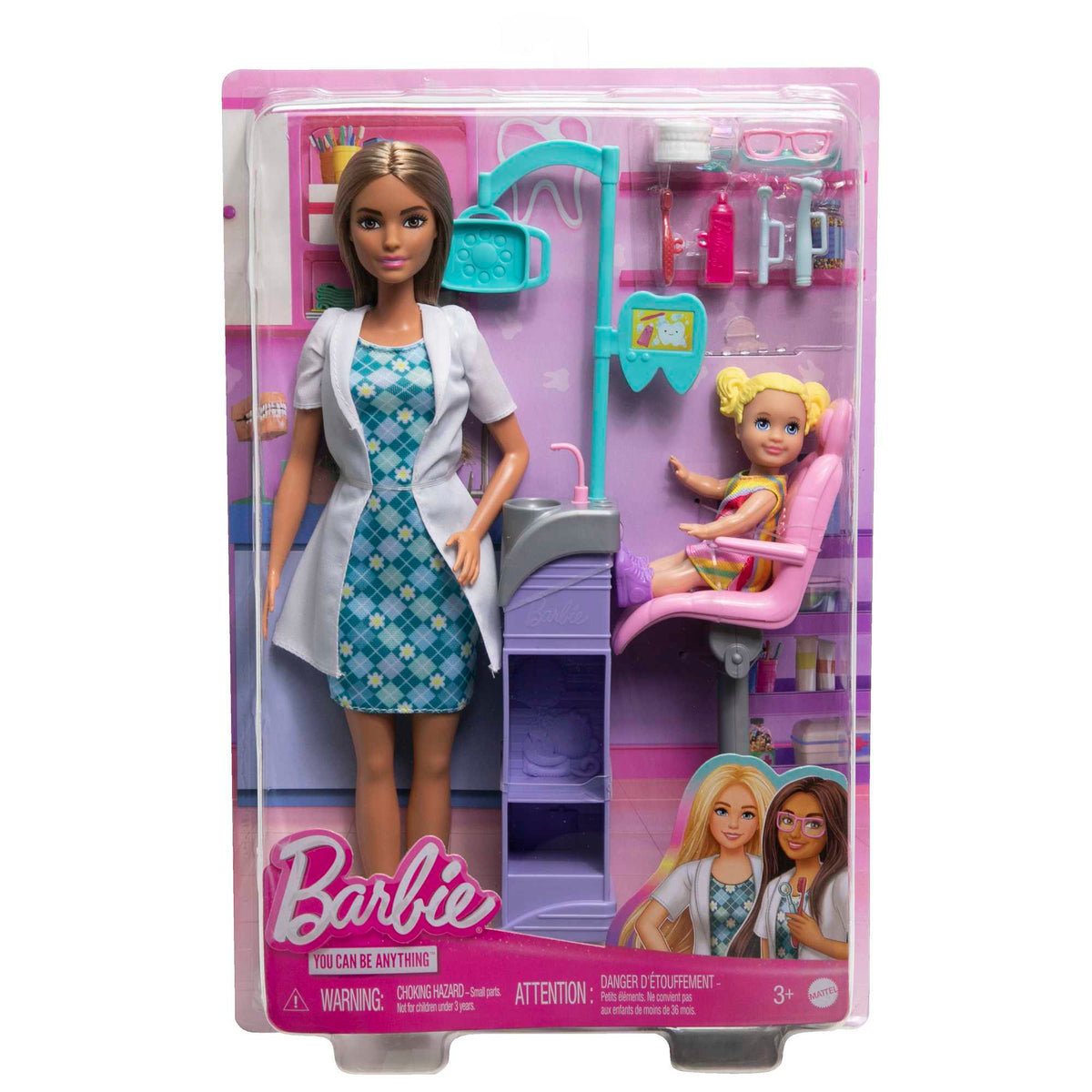 Barbie Careers Dentist Doll And Playset With Accessories, Barbie Toys