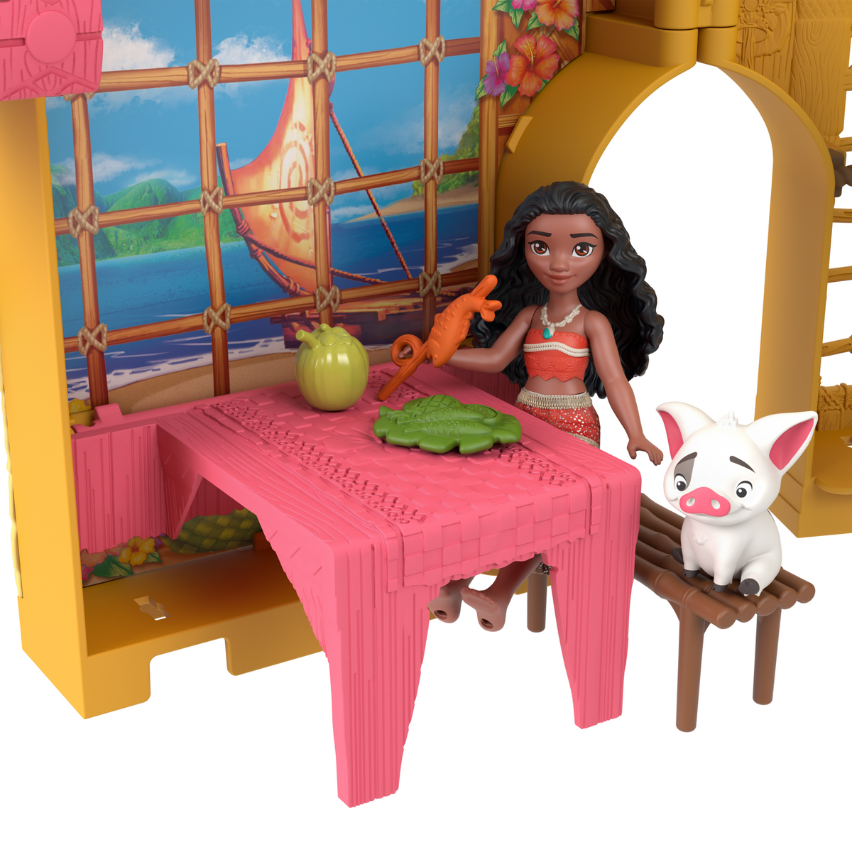 Princesses Disney  Storytime Stackers  Moana, Maison, 1Ami, 9Acc.