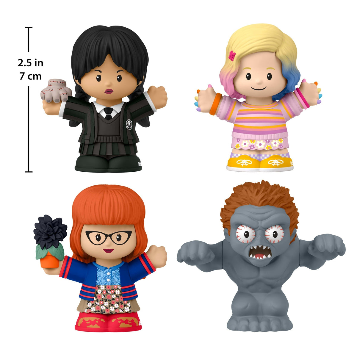 Little People Collector Wednesday Special Edition Set For Adults & Fans, 4 Figures