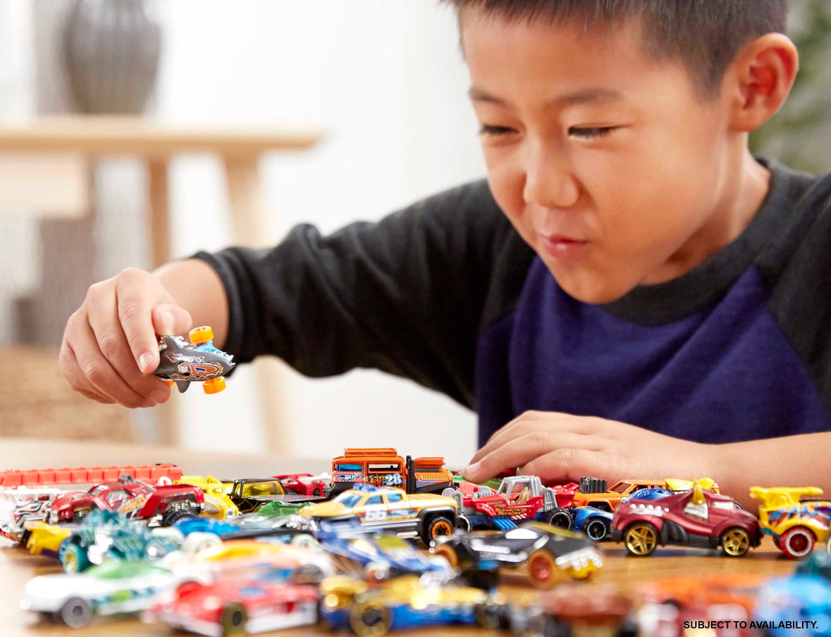Hot Wheels Diecast Vehículo de Juguete Paquete Sorpresa de 20 Autos