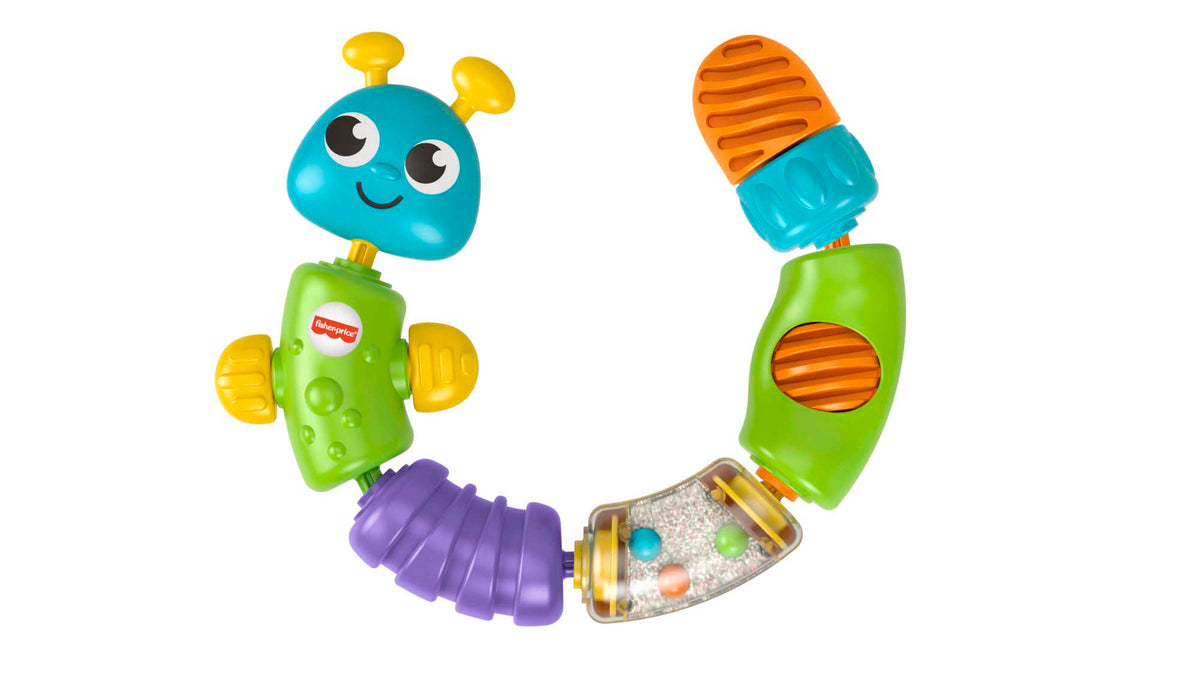 Fisher-Price Juguete para Bebés Oruga Cadena de Colores