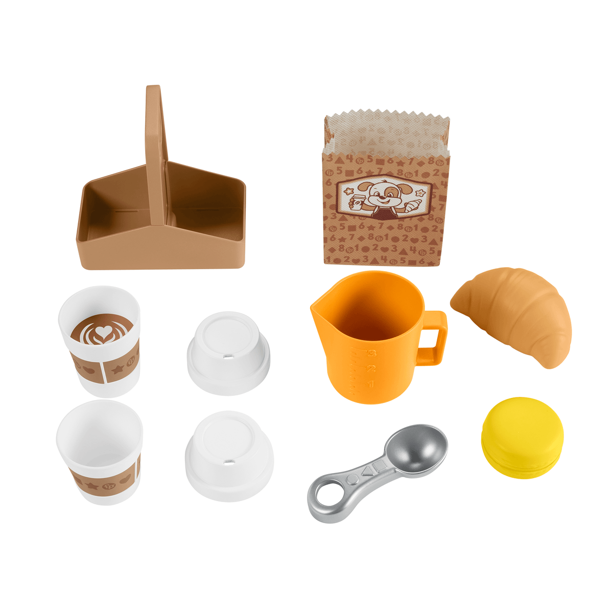 Fisher-Price Ríe y Aprende Juguete para Bebés Mi Primera Máquina de Café
