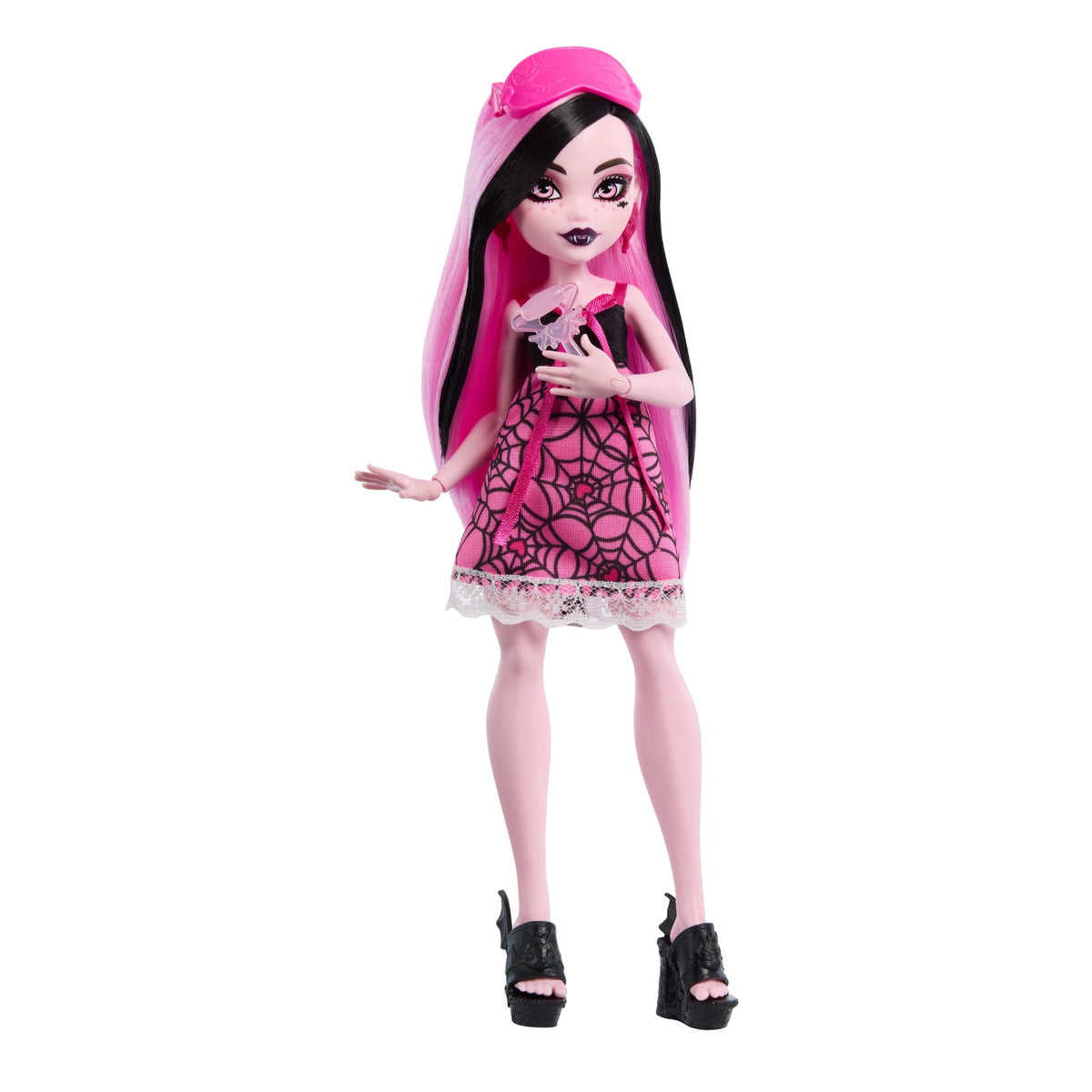 Monster High Muñeca Reveal Pijamas Monstruosas Draculaura