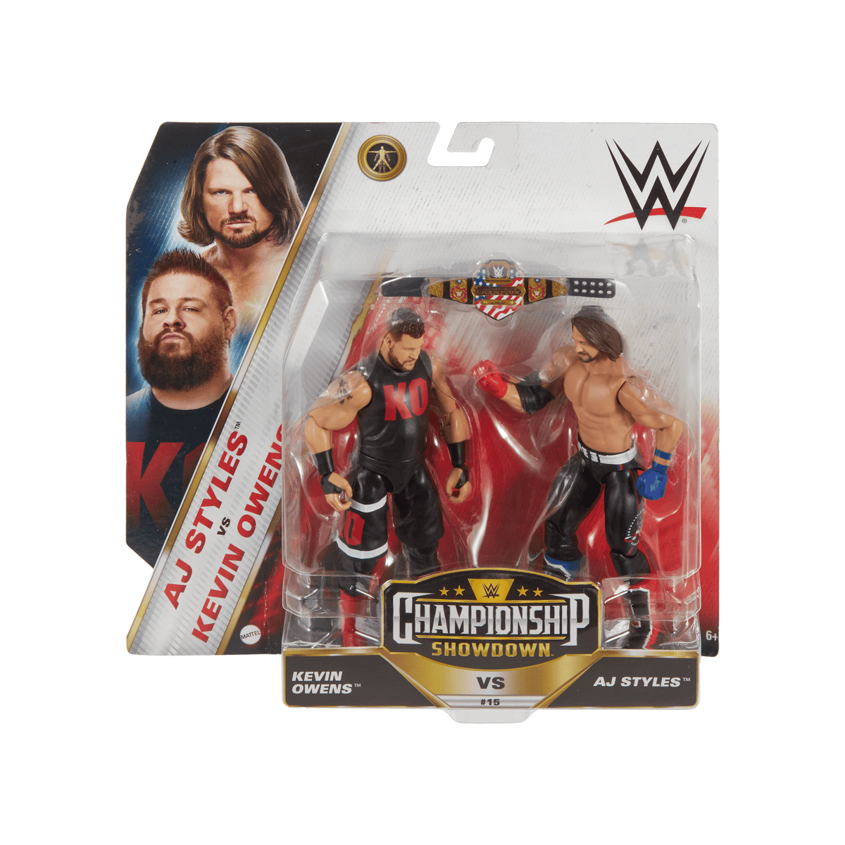 Wwe®  Championship Showdown™  Coffret de 2  Aj Styles™ Contre Kevin Owens™