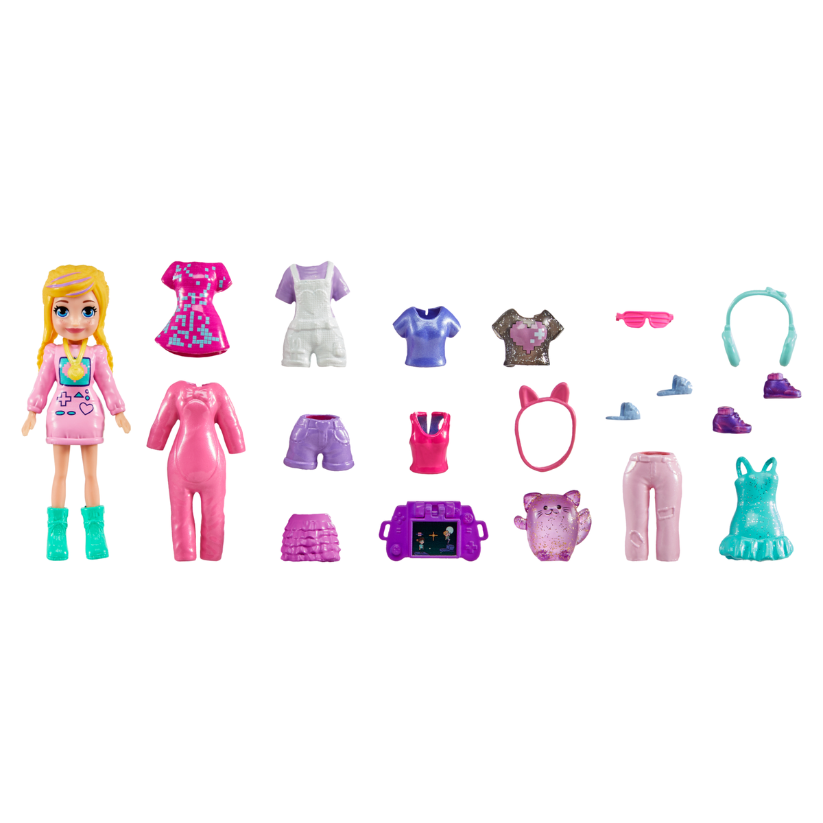 Polly Pocket Set de Juego Paquete de Modas Mediano Polly