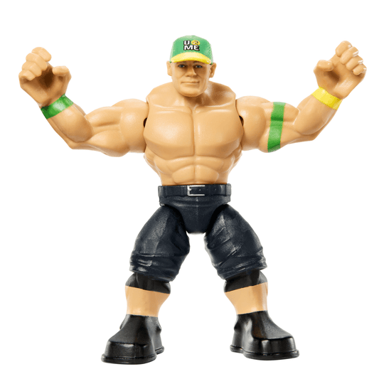 WWE Action Figure Knuckle Crunchers John Cena With Battle Accessory