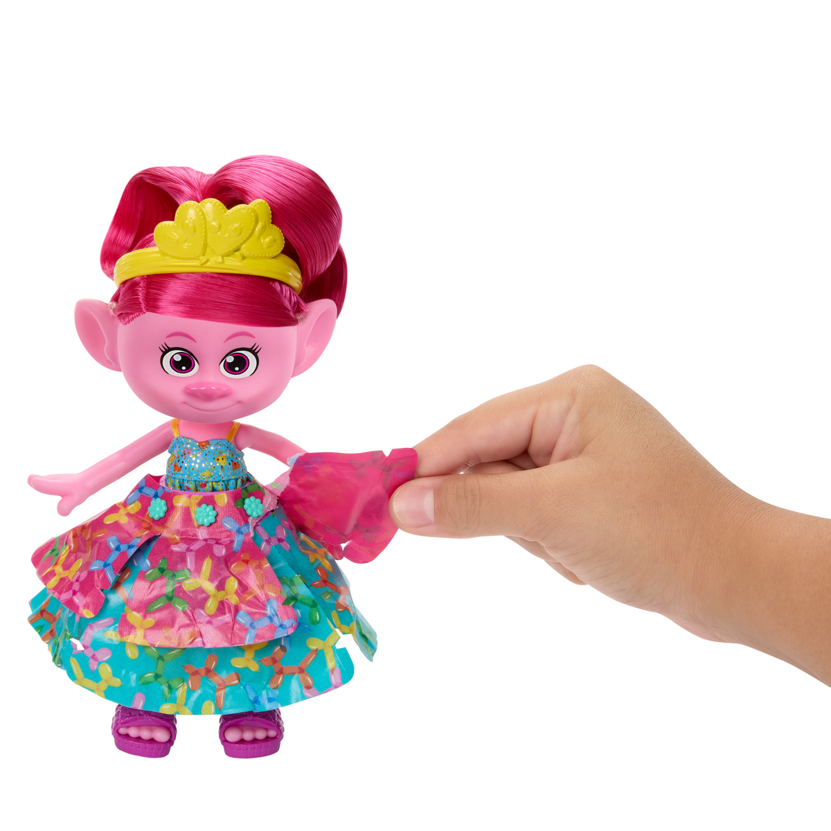 Dreamworks Trolls Fun Fair Surprise Style Surpize Queen Poppy Fashion Doll & 20+ Accessories
