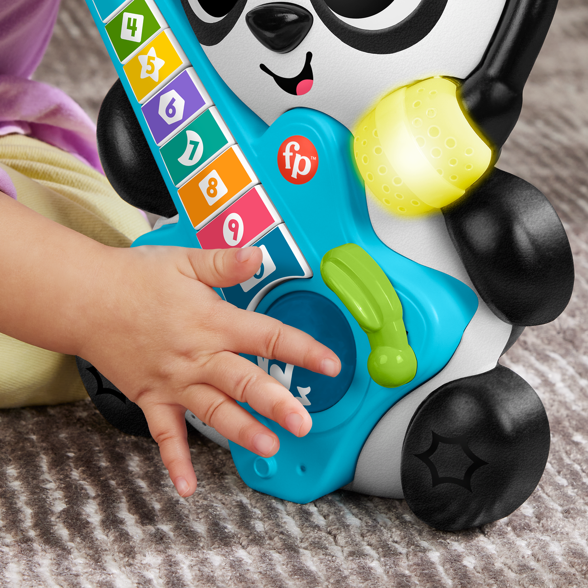 Fisher-Price Link Squad Panda Musique et Comptage, Musique, Lumières