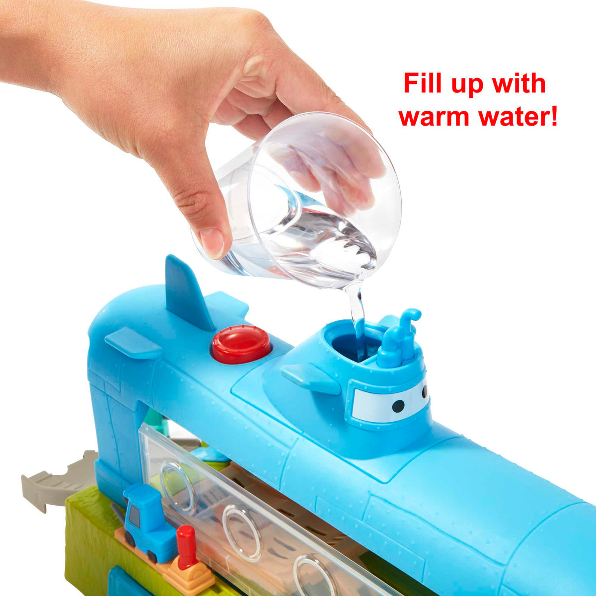 Disney And Pixar Cars Color Change Whale Car Wash Playset