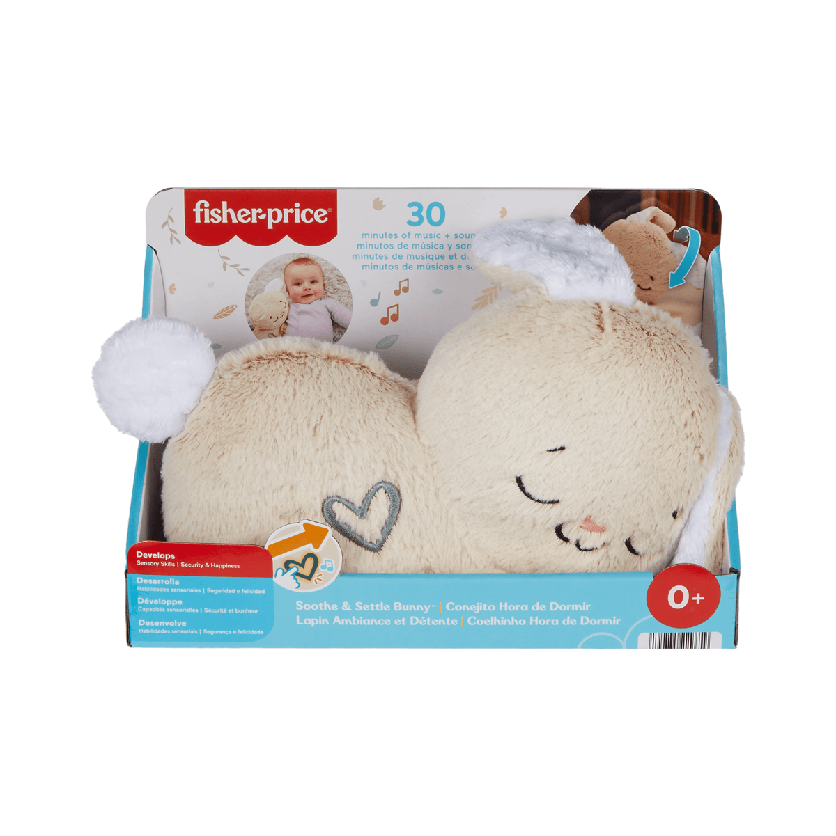 Fisher-Price  Lapin Ambiance et Détente, Module Sonore, Mouvement