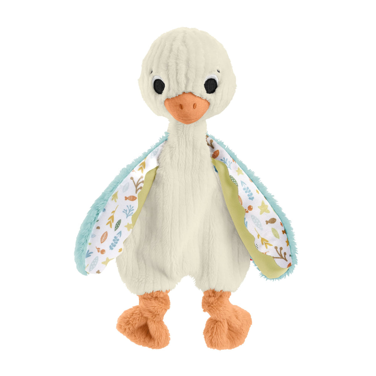 Fisher Price Snuggle Up Goose Baby Sensory Toy, Plush Toy With Jingles For Newborns